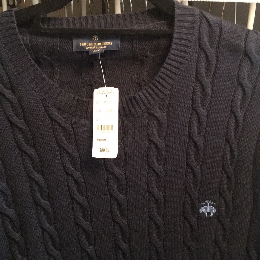 Brooks Brothers Cable Knit Sweater